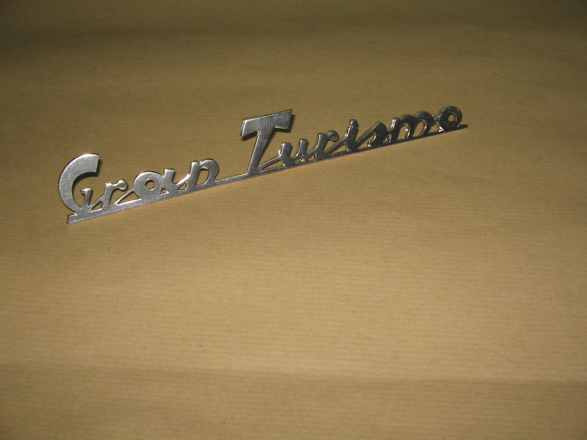 SCRITTA PER VESPA IN ALLUMINIO N.20497